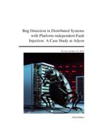 Bug Detection in Distributed Systems with Platform-independent Fault Injection: A Case Study at Adyen