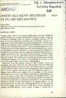 Finite element methods in fluid mechanics