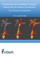 Computational modeling of hepatic blood flow in Fontan circulations