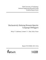 Declaratively Defining Domain-Specific Language Debuggers