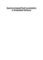 Spectrum-based Fault Localization in Embedded Software
