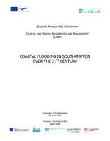 Coastal flooding in Southampton over the 21st century