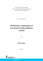 Performance assessment of tree-based model predictive control