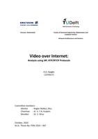 Video over Internet: Analysis using SIP, RTP/RTCP Protocols