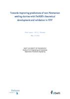 Towards improving predictions of non-Newtonian settling slurries with Delft3D: theoretical development and validation in 1DV