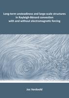 Long-term unsteadiness and large-scale structures in Rayleigh-Bénard convection with and without electromagnetic forcing