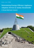 Determining Energy-Efficient Appliance Adoption Drivers in Indian Households