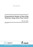 Computational Analysis of Base Drag Reduction Using Active Flow Control