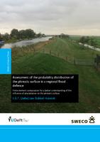 Assessment of the probability distribution of the phreatic surface in a regional flood defence