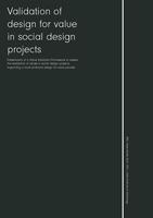 Validation of design for value in social design projects