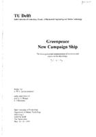 Greenpeace new campaign ship