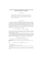 A note on optimal probability lower bounds for centered random variables