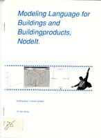 Modeling Language for Buildings and Buildingproducts, NodeIT