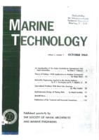 Contents Journal of Marine Technology & SNAME News, Volume 1, 1964