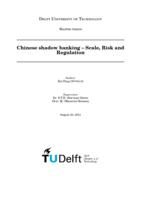 Chinese shadow banking – Scale, Risk and Regulation