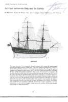 An East Indiaman Ship and Its safety