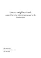 Uranus neighborhood: erased from the city, remembered by its inhabitants