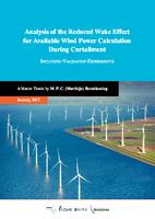 Analysis of the Reduced Wake Effect for Available Wind Power Calculation During Curtailment