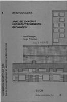 Analyse Toekomst hoogbouw Lewenborg Groningen
