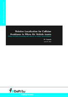 Relative Localization for Collision Avoidance in Micro Air Vehicle Teams