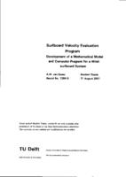 Surfboard Velocity Evaluation Program' Development of a Mathematical Model and Computer Program for a Wind-surfboard System