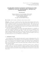 Stabilized finite element methods in the inertial range: Monitoring artificial dissipation