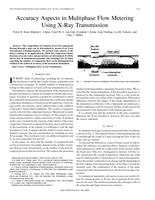 Accuracy aspects in multiphase flow metering using X-ray transmission