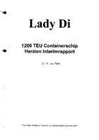 Lady Di 1200 TEU containerschip Herzien Interimrapport