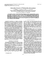 Anaerobic Growth of Thiobacillus ferrooxidans