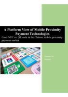 Platform View of Mobile Proximity Payment Technologies