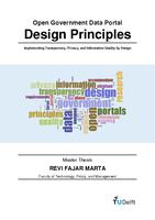 Open Government Data Portal Design Principles