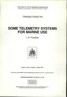 Some telemetry systems for marine use