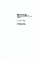 On the application of 3 dimensional linear potential theory in practical hydrodynamical problems