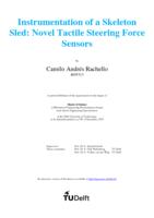 Instrumentation of a Skeleton Sled: Novel Tactile Steering Force Sensors