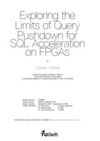 Exploring the Limits of Query Pushdown for SQL Acceleration on FPGAs
