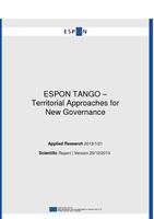 ESPON TANGO: Territorial Approaches for New Governance. Applied Research 2013/1/21, Scientific Report Version 20/12/2013