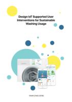 Design IoT Supported User Interventions for Sustainable Washing Usage