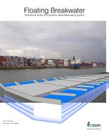 Floating Breakwater: Theoretical study of a dynamic wave attenuating system