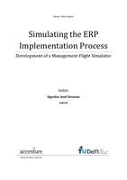 Simulating the ERP Implementation Process: Development of a Management Flight Simulator