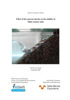 Effect of the concrete density on the stability of Xbloc armour units