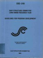 Ship structure committee long-range research plan Guidelines for program development