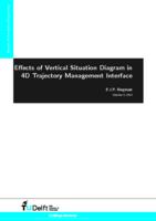Effects of Vertical Situation Diagram in Real-Time 4D Trajectory Management Interface on Control Strategies