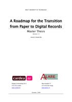 A Roadmap for the Transition from Paper to Digital Records
