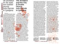 De architect en de stad: Een dubbel oeuvre, Joze Plecnik in Ljubljana / The architect and the City: a double oeuvre, Joze Plecnik in Ljubljana