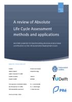 A review of Absolute Life Cycle Assessment methods and applications