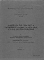Analysis of the flow past a shockless lifting airfoil in design and off-design conditions