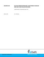 Alluvial Mining Operations: A Sustainable Guideline and Cash Flow Evaluation Model