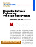 Embedded software engineering: The state of the practice