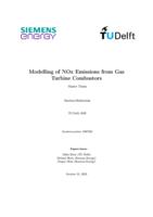 Modelling of NOx Emissions from Gas Turbine Combustors