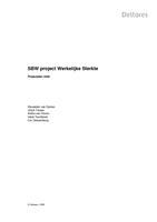 SBW project werkelijke sterkte: Projectplan 2009